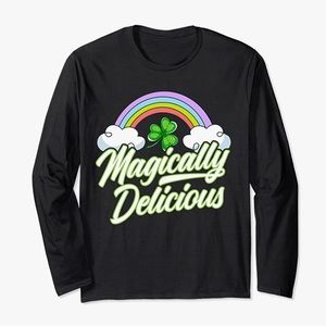 St.Patrick’s Day magically delicious long sleeve shirt top